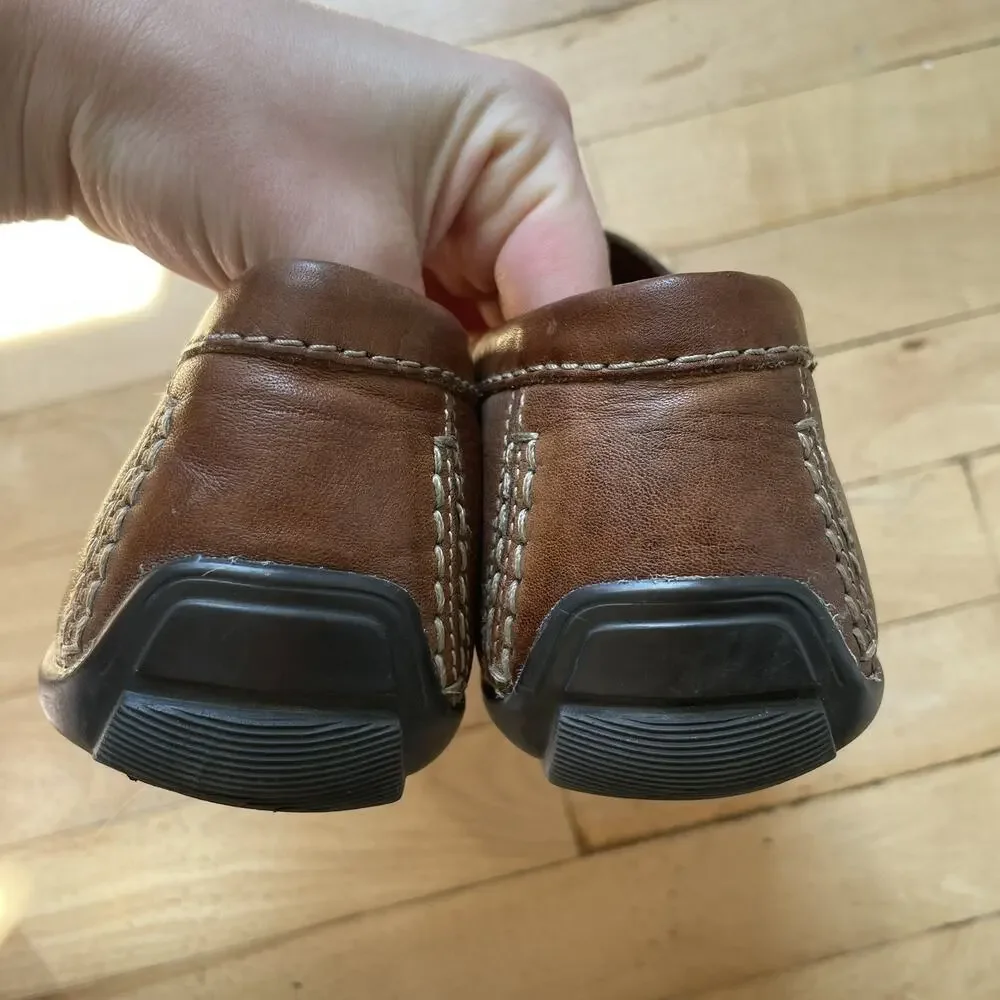 Columbia Men’s‎ Tan Leather Dress Shoe Loafers Size 10